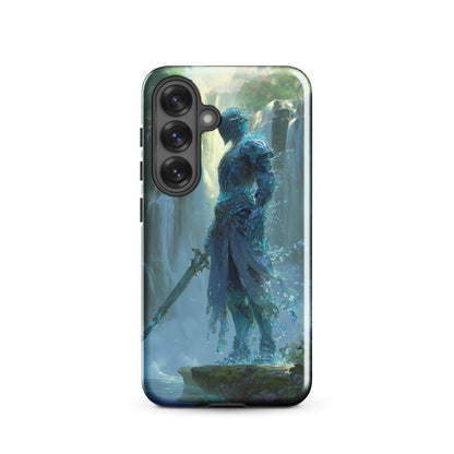 Water Elemental Knight, Original Anime Art Tough case for Samsung® - Chromavolt