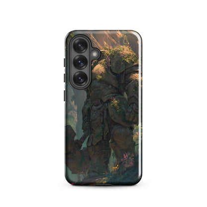 Earth Elemental Knight, Original Anime Art Tough case for Samsung® - Chromavolt