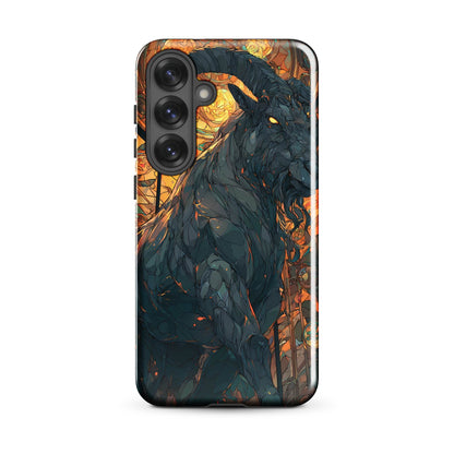 Capricorn Zodiac Sign Fan Art Tough case for Samsung® - Chromavolt