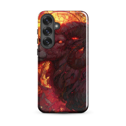 Aries Zodiac Sign Fan Art Tough case for Samsung® - Chromavolt
