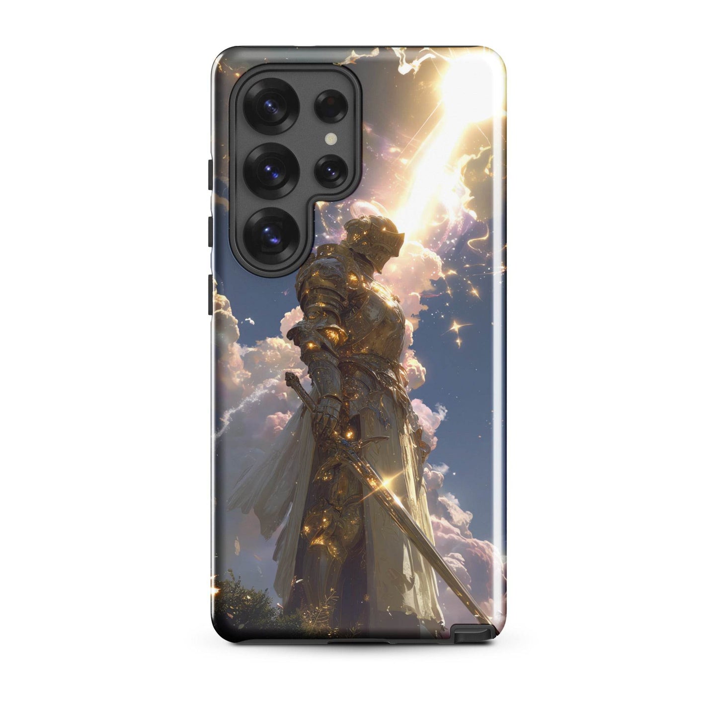Light Elemental Knight, Original Anime Art Tough case for Samsung® - Chromavolt