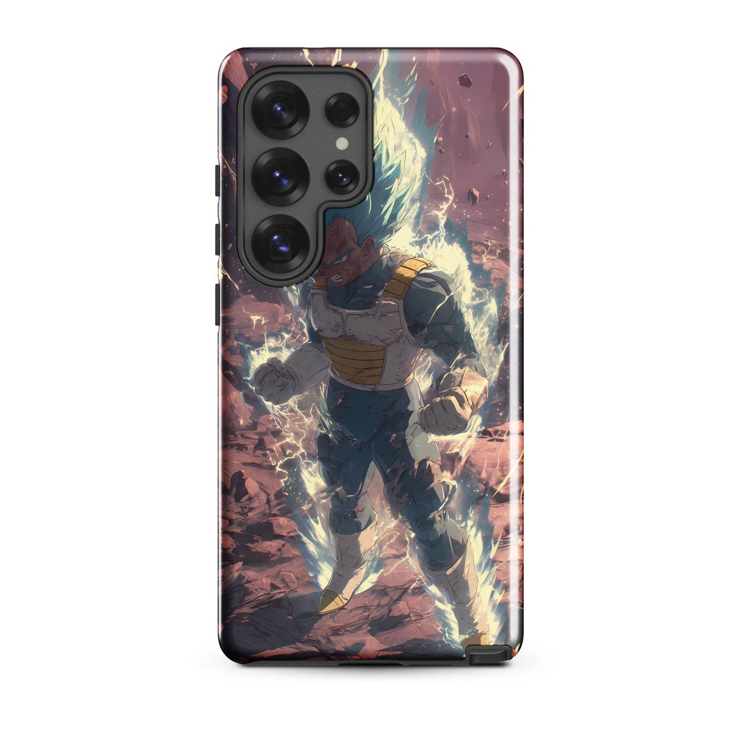 Super Saiyan Blue Vegeta, Dragon Ball Super Anime Fan Art Tough case for Samsung® - Chromavolt