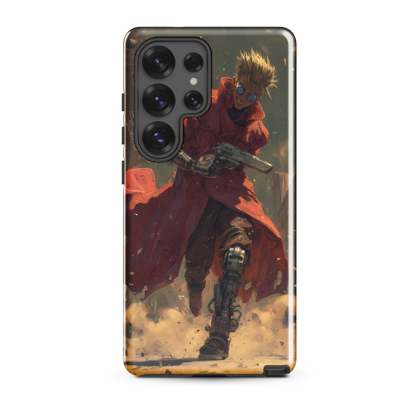 Vash the Stampede, Trigun Anime Fan Art Tough case for Samsung® - Chromavolt