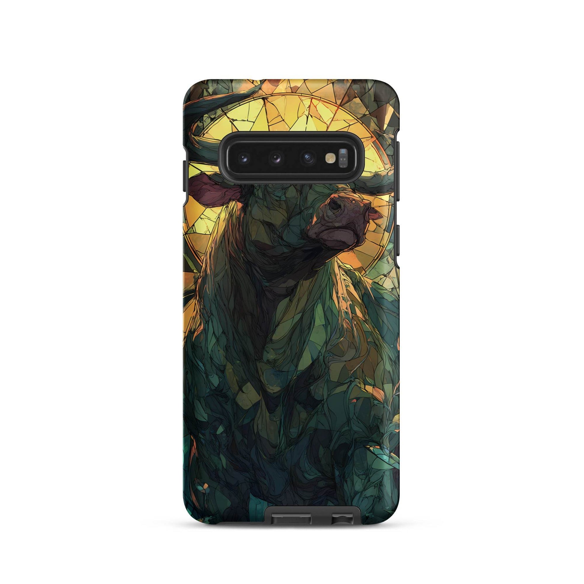 Taurus Zodiac Sign Fan Art Tough case for Samsung® - Chromavolt