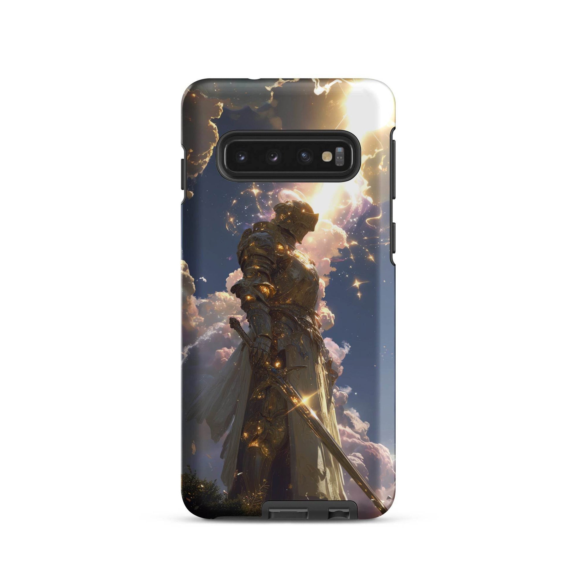 Light Elemental Knight, Original Anime Art Tough case for Samsung® - Chromavolt