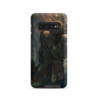 Earth Elemental Knight, Original Anime Art Tough case for Samsung® - Chromavolt