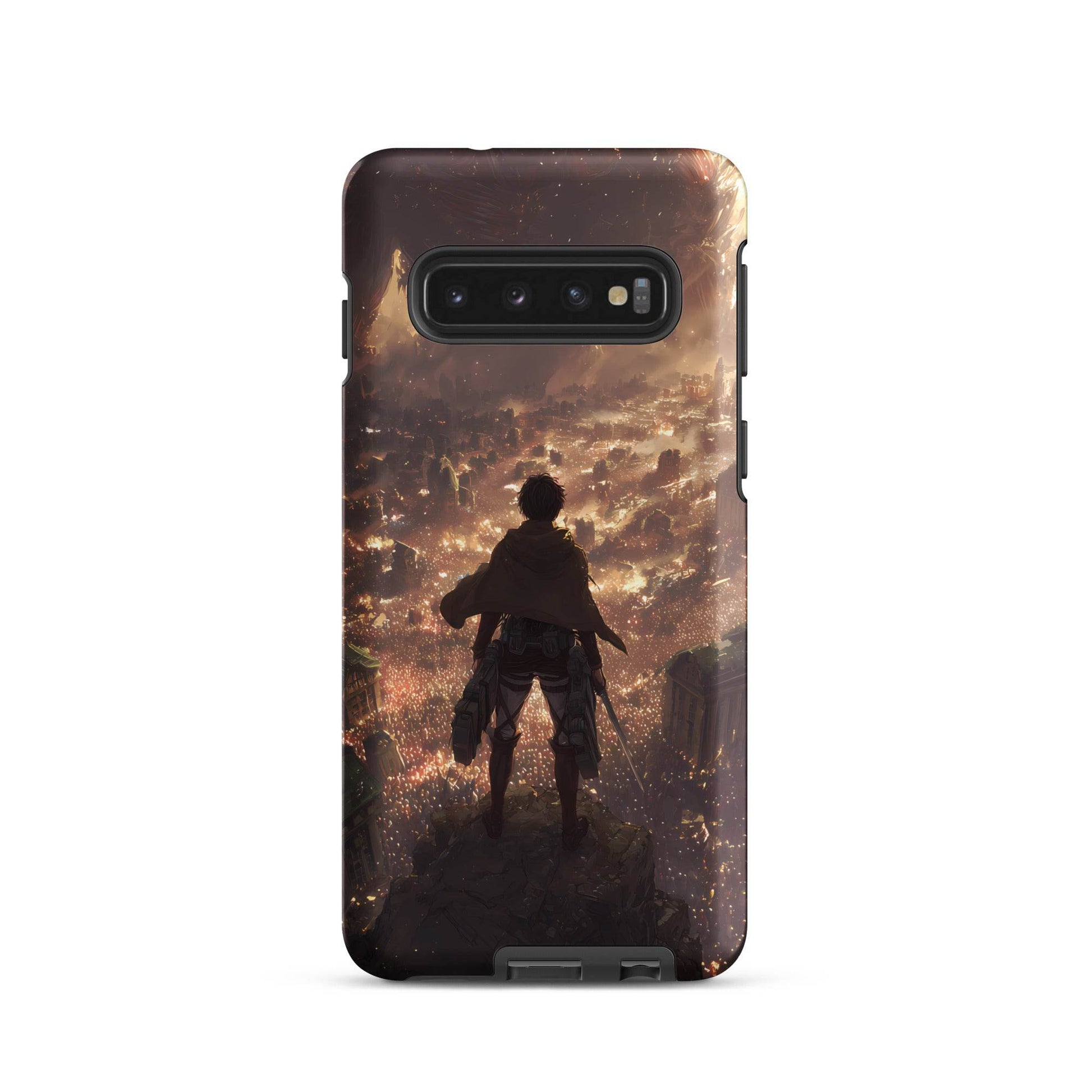 Eren Jaeger, Attack On Titan Anime Fan Art Tough case for Samsung® - Chromavolt