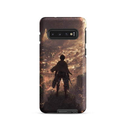 Eren Jaeger, Attack On Titan Anime Fan Art Tough case for Samsung® - Chromavolt