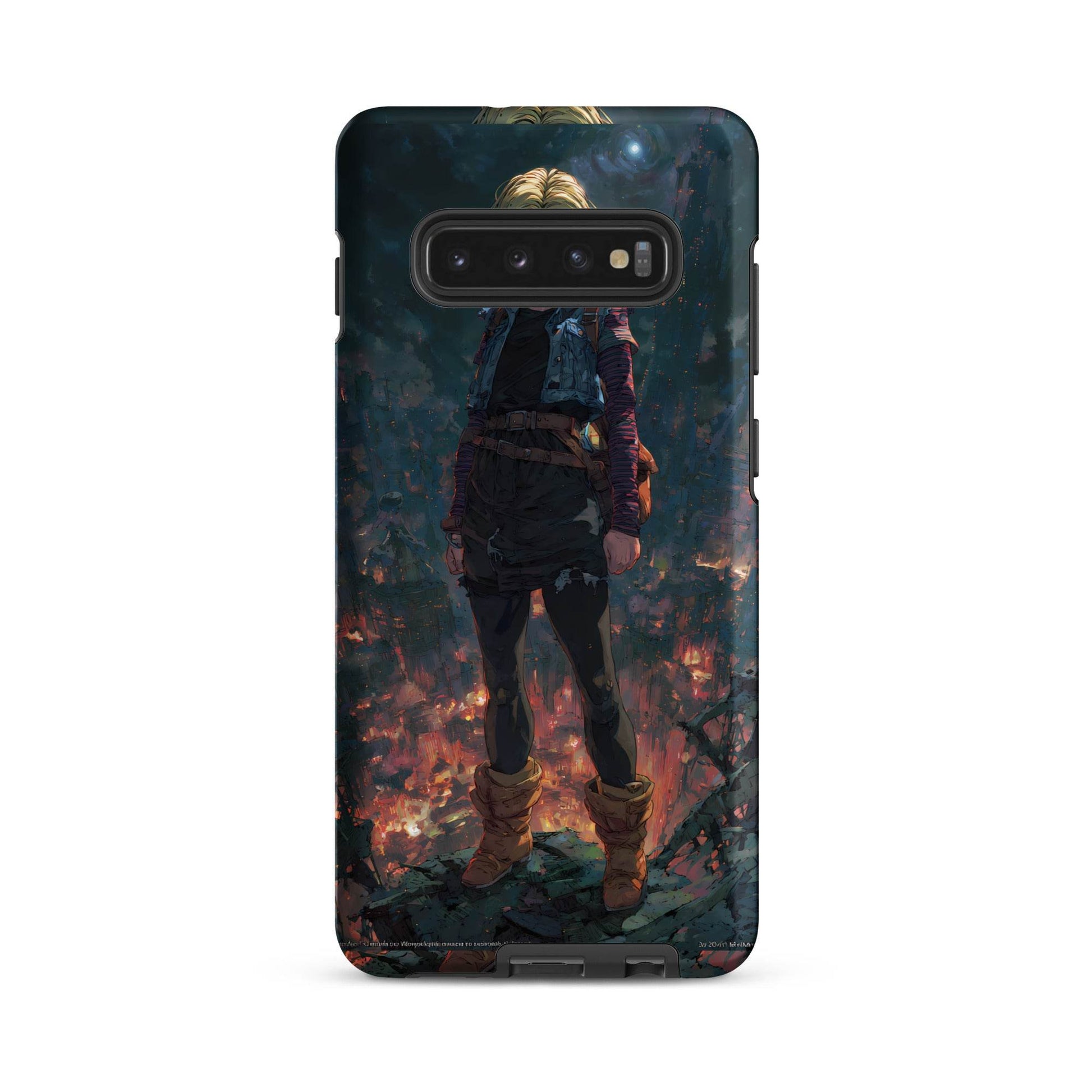 Android 18 Dragon Ball Z Anime Tough case for Samsung® - Chromavolt