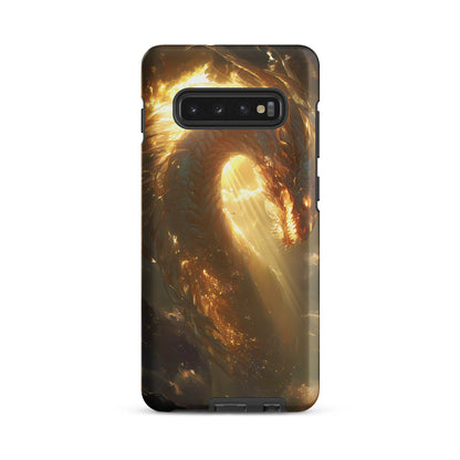 Light Dragon: The Celestial Flame Tough case for Samsung® - Chromavolt