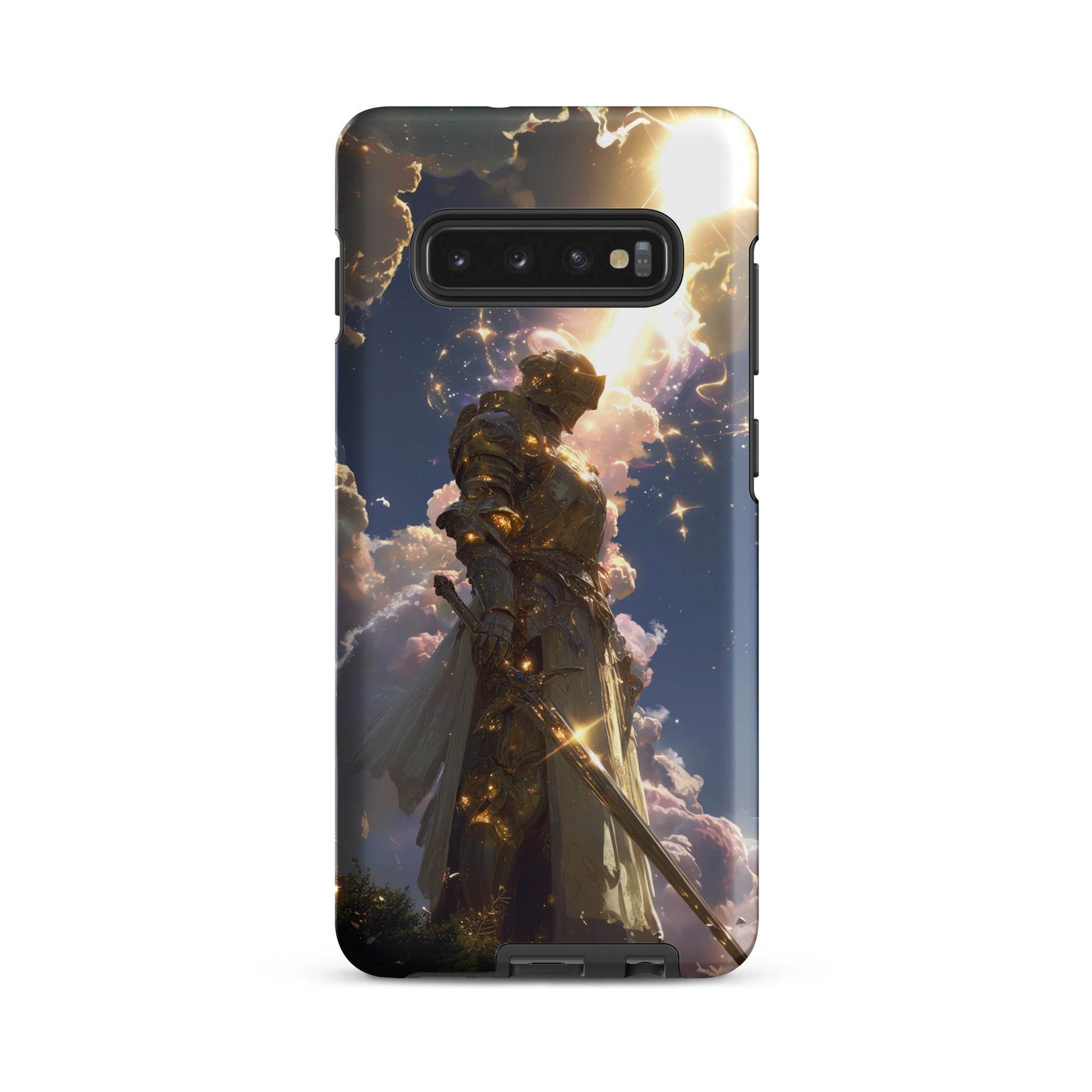 Light Elemental Knight, Original Anime Art Tough case for Samsung® - Chromavolt