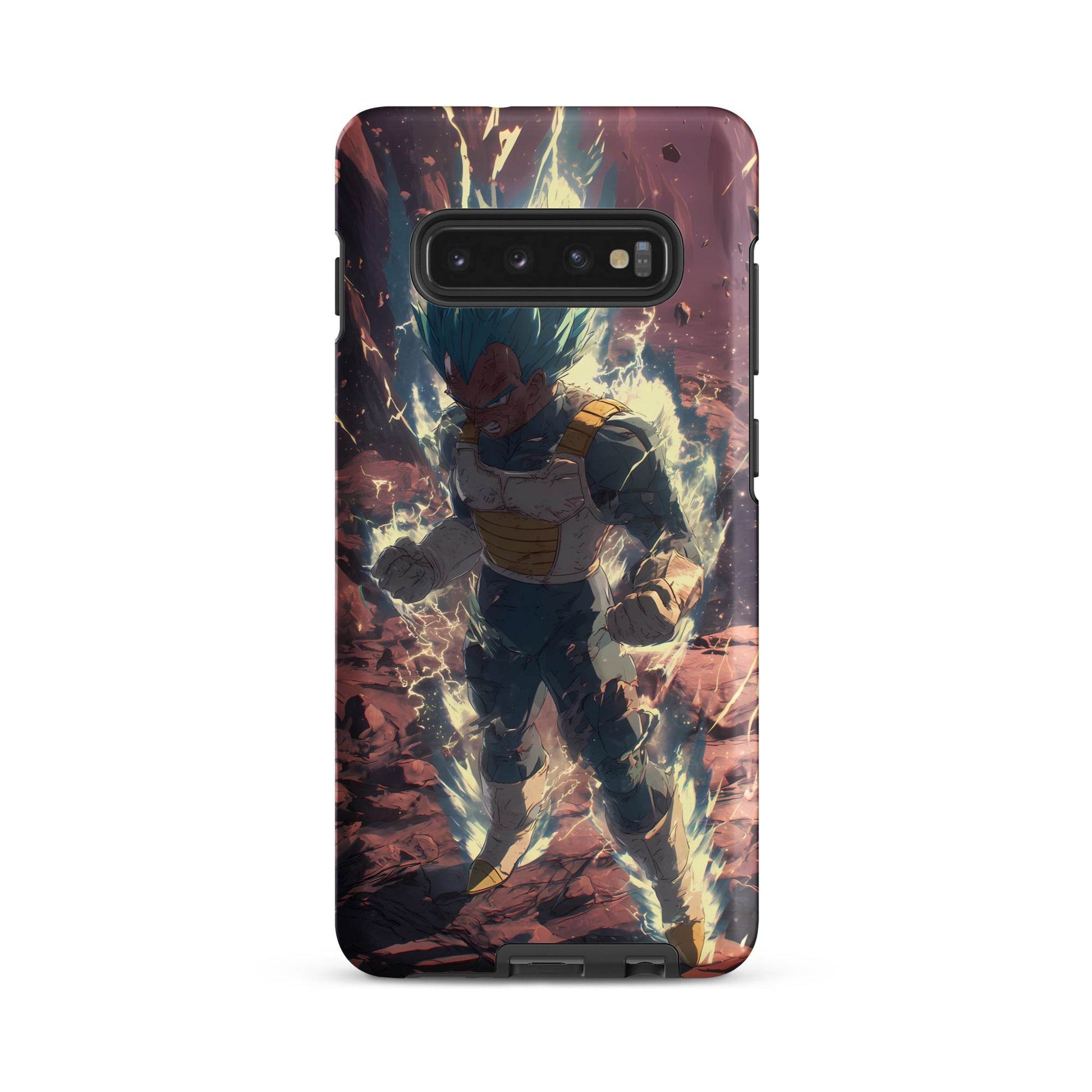 Super Saiyan Blue Vegeta, Dragon Ball Super Anime Fan Art Tough case for Samsung® - Chromavolt