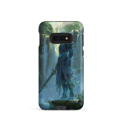 Water Elemental Knight, Original Anime Art Tough case for Samsung® - Chromavolt