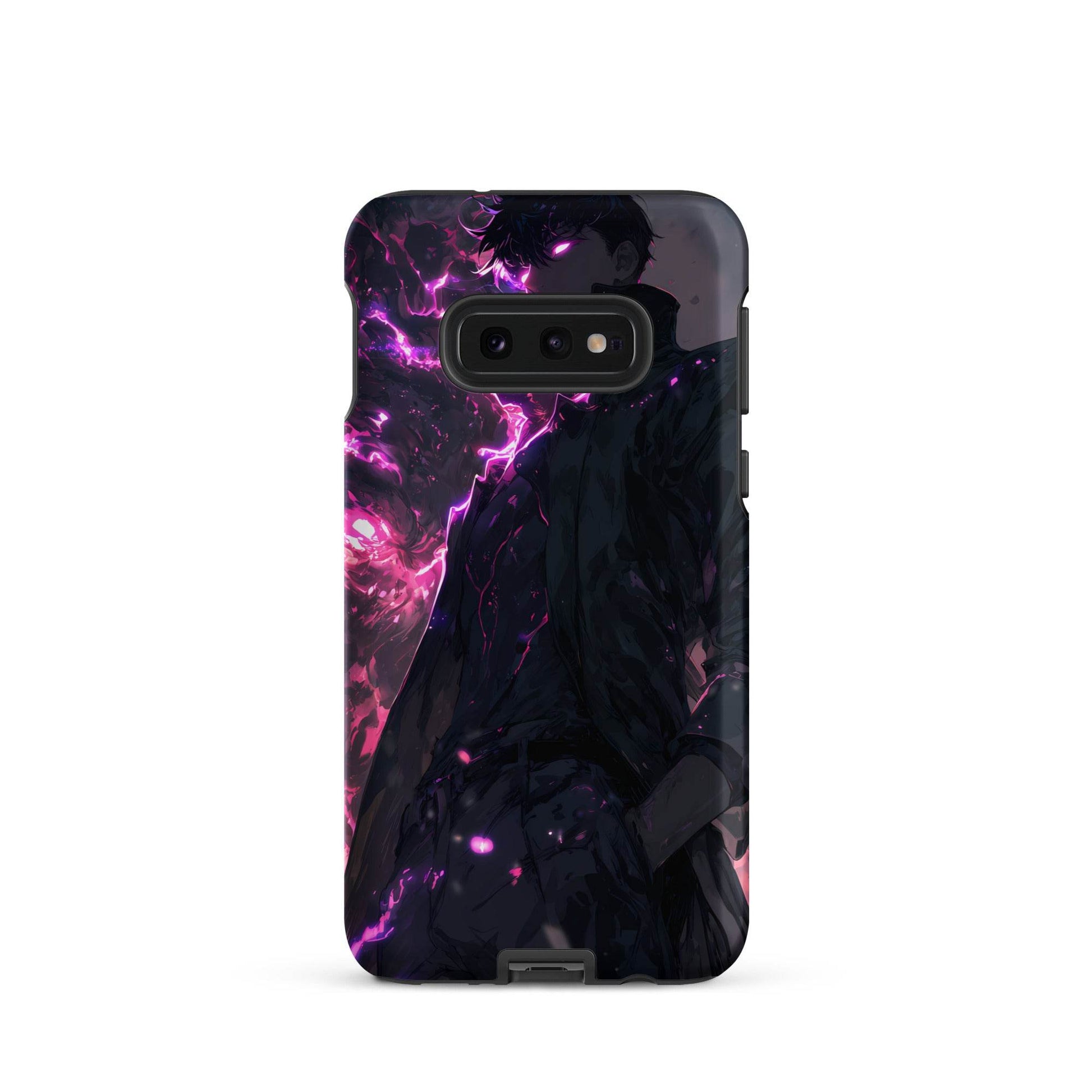 Solo Leveling Sung Jinwoo Shadow Monarch Anime Fan Art Tough case for Samsung® - Chromavolt
