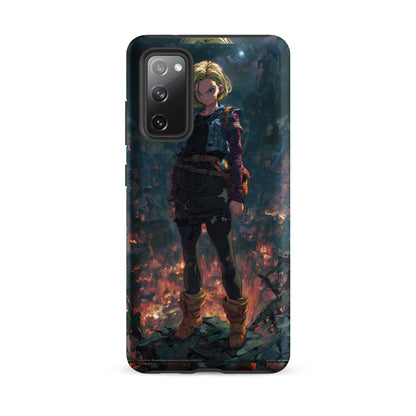Android 18 Dragon Ball Z Anime Tough case for Samsung® - Chromavolt