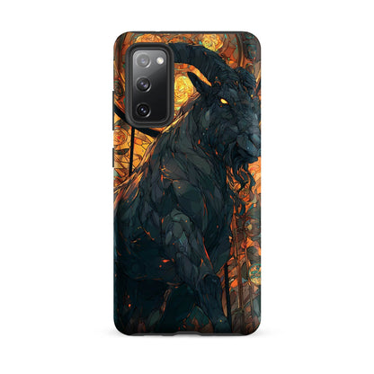 Capricorn Zodiac Sign Fan Art Tough case for Samsung® - Chromavolt