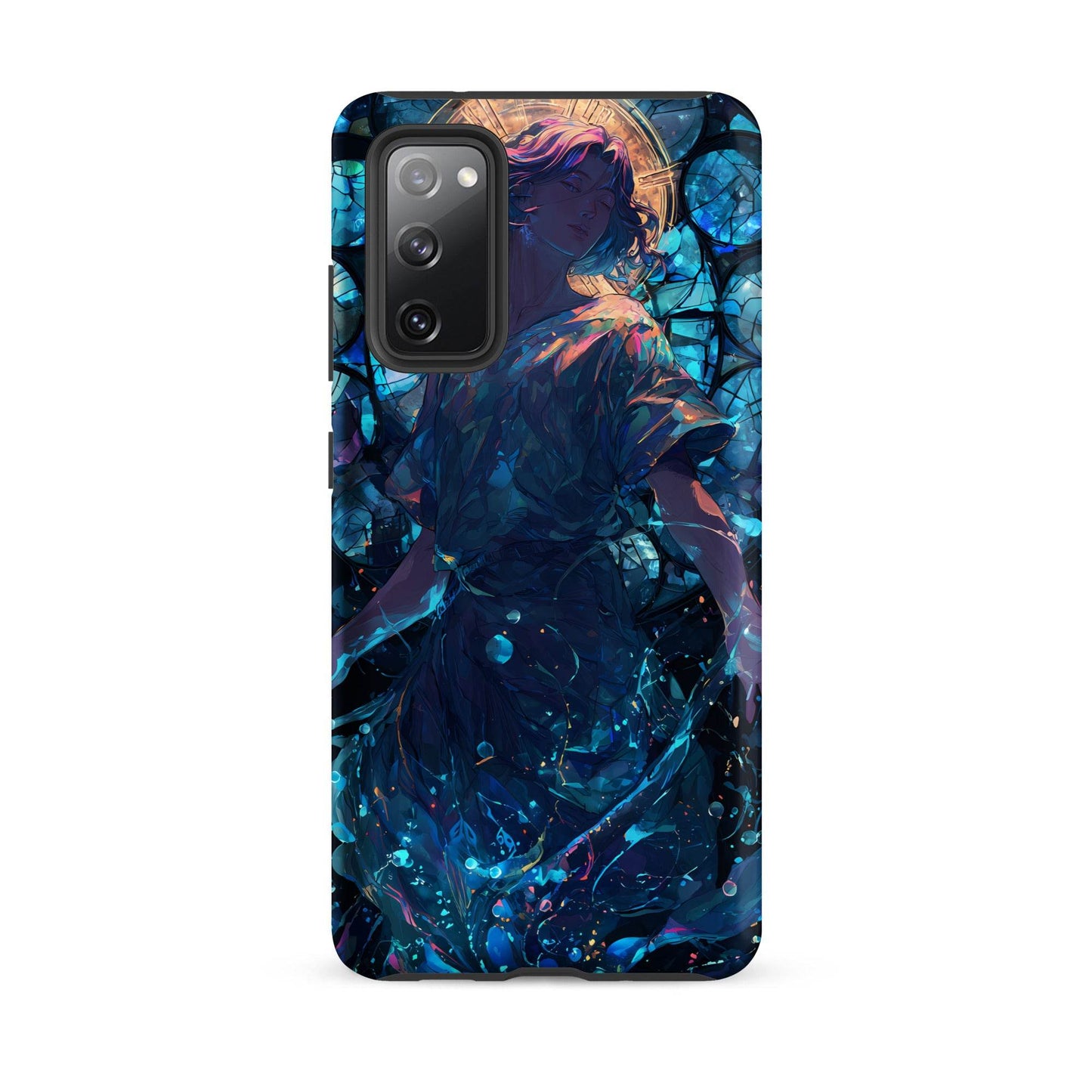 Aquarius Zodiac Sign Fan Art Tough case for Samsung® - Chromavolt