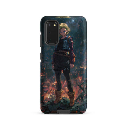 Android 18 Dragon Ball Z Anime Tough case for Samsung® - Chromavolt