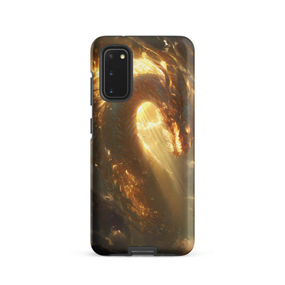 Light Dragon: The Celestial Flame Tough case for Samsung® - Chromavolt