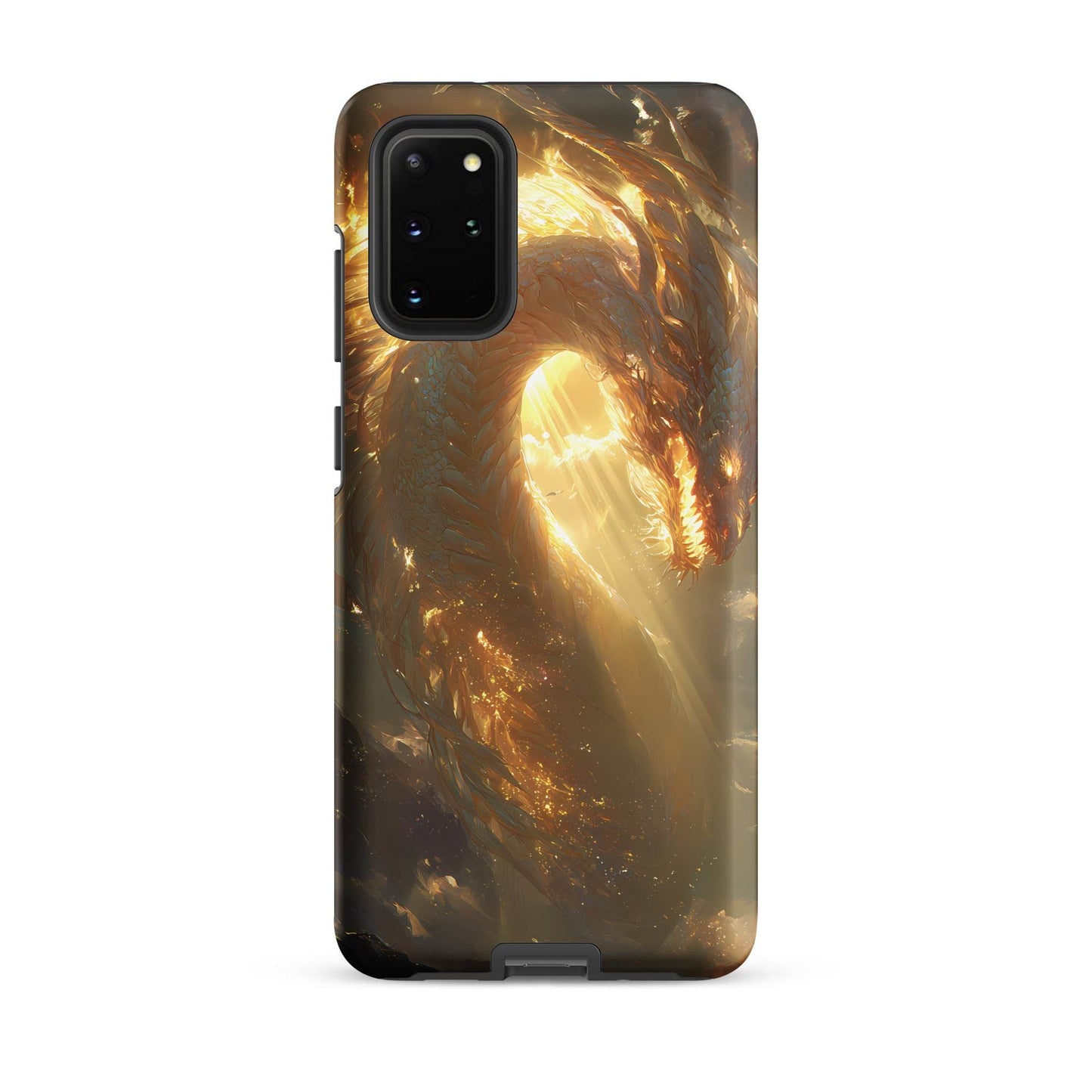 Light Dragon: The Celestial Flame Tough case for Samsung® - Chromavolt