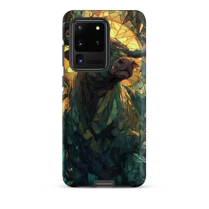 Taurus Zodiac Sign Fan Art Tough case for Samsung® - Chromavolt