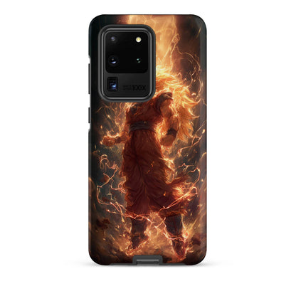 Super Saiyan 3 Goku, Dragon Ball Z Anime Fan Art Tough case for Samsung® - Chromavolt