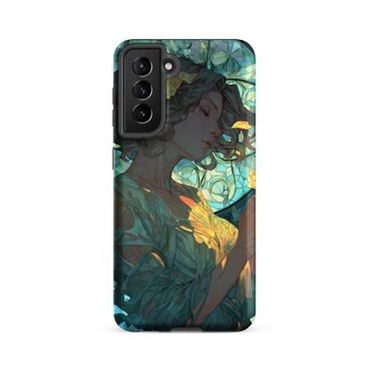 Virgo Zodiac Sign Fan Art Tough case for Samsung® - Chromavolt