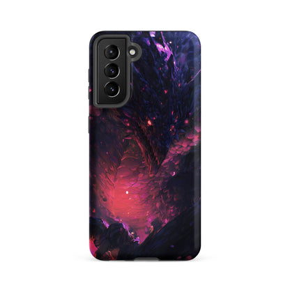 Darkness Dragon: The Void Warden Tough case for Samsung® - Chromavolt