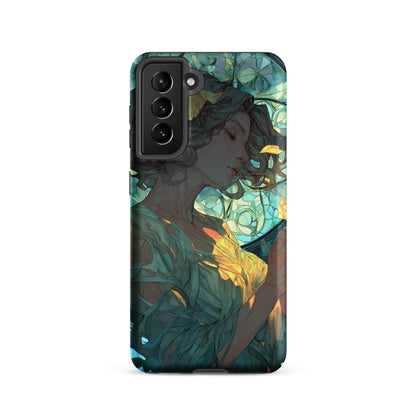 Virgo Zodiac Sign Fan Art Tough case for Samsung® - Chromavolt