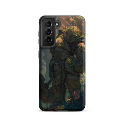 Earth Elemental Knight, Original Anime Art Tough case for Samsung® - Chromavolt