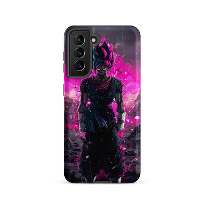 Super Saiyan Blue and Pink Rose Vegito, Dragon Ball Super Anime Fan Art Tough case for Samsung® - Chromavolt