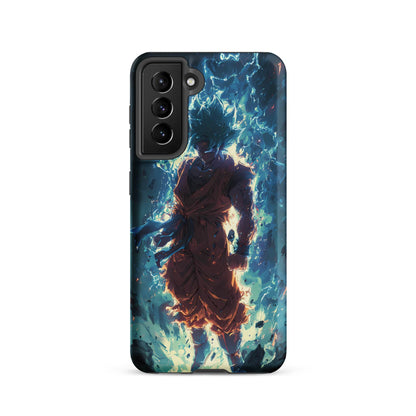 Super Saiyan Blue Goku, Dragon Ball Super Anime Fan Art Tough case for Samsung® - Chromavolt