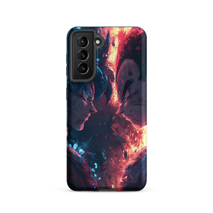 Goku Vs Vegeta, Dragon Ball Z Anime Fan Art Tough case for Samsung® - Chromavolt