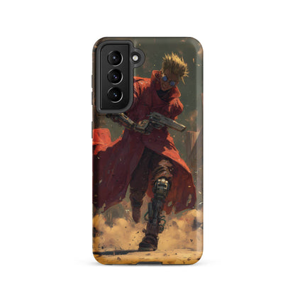 Vash the Stampede, Trigun Anime Fan Art Tough case for Samsung® - Chromavolt