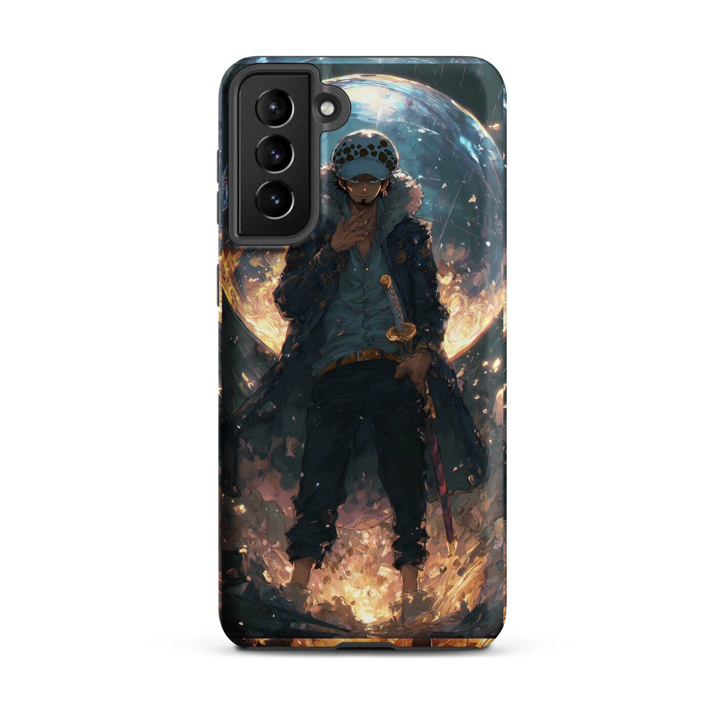 Trafalgar D. Water Law, One Piece Anime Tough case for Samsung® - Chromavolt