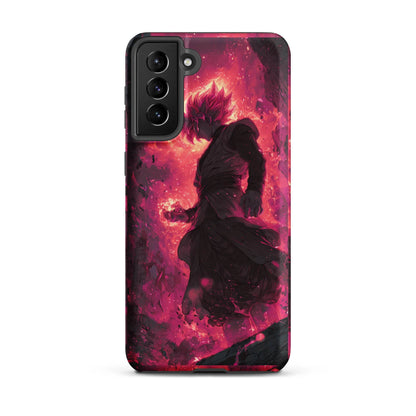 Zamasu Goku Black, Pink Rose Super Saiyan Dragon Ball Tough case for Samsung® - Chromavolt