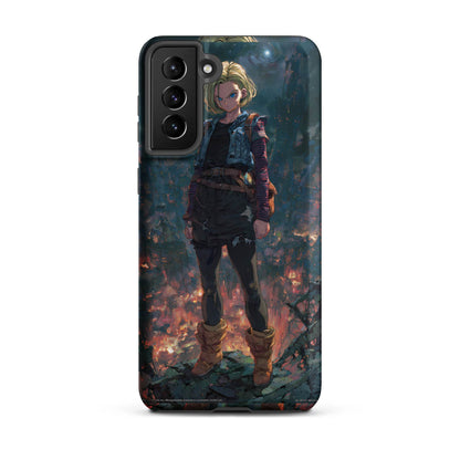 Android 18 Dragon Ball Z Anime Tough case for Samsung® - Chromavolt