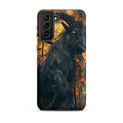 Capricorn Zodiac Sign Fan Art Tough case for Samsung® - Chromavolt