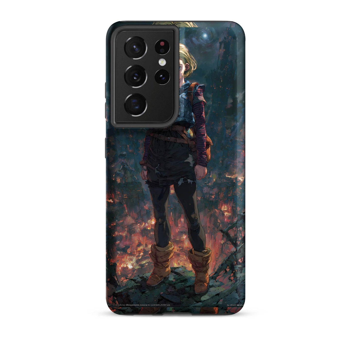 Android 18 Dragon Ball Z Anime Tough case for Samsung® - Chromavolt