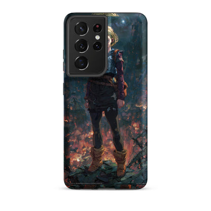 Android 18 Dragon Ball Z Anime Tough case for Samsung® - Chromavolt