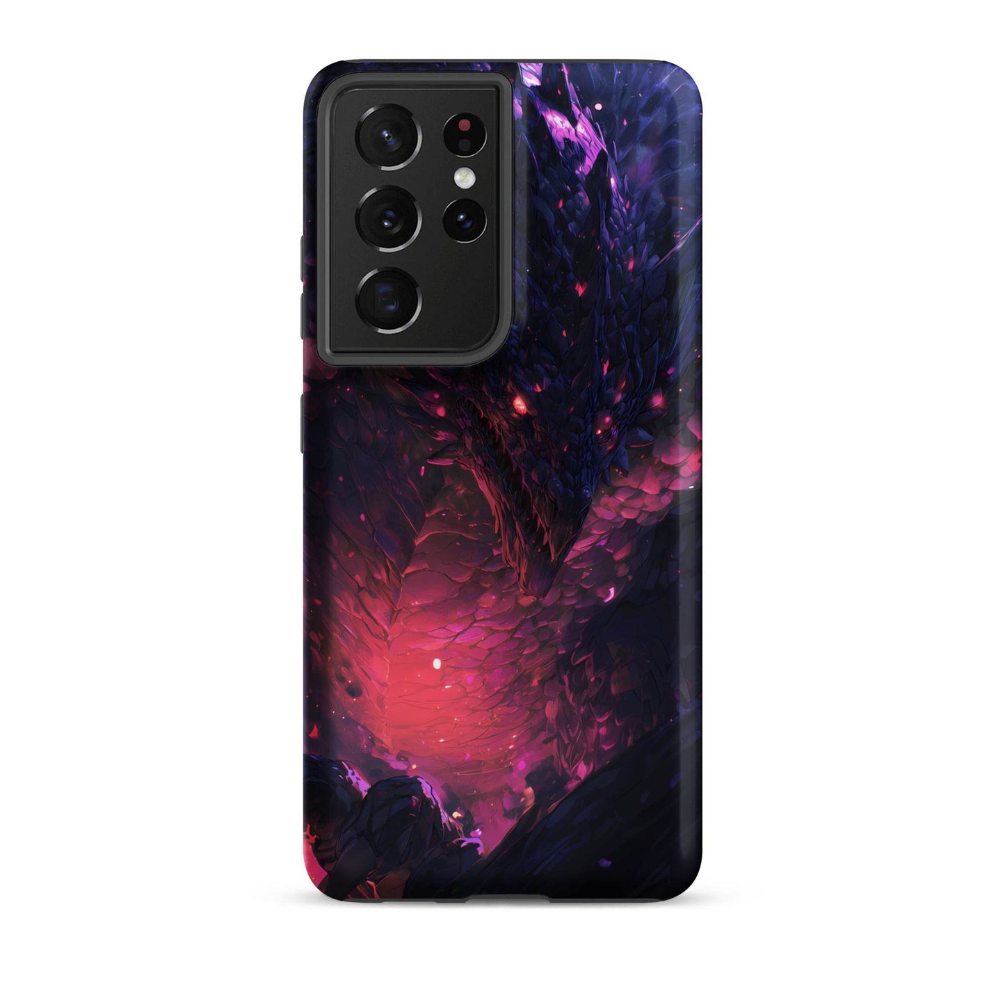 Darkness Dragon: The Void Warden Tough case for Samsung® - Chromavolt