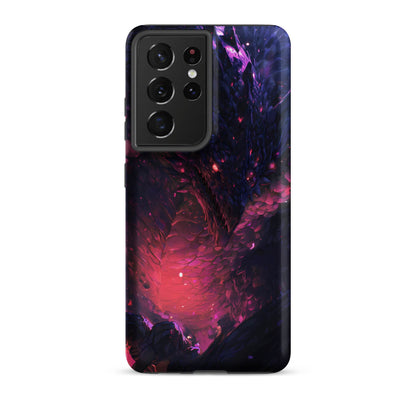 Darkness Dragon: The Void Warden Tough case for Samsung® - Chromavolt