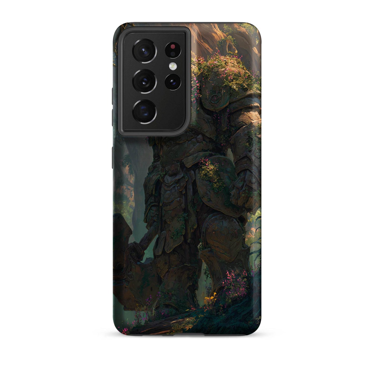 Earth Elemental Knight, Original Anime Art Tough case for Samsung® - Chromavolt