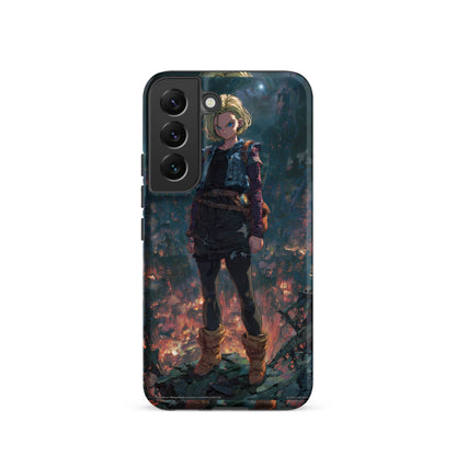 Android 18 Dragon Ball Z Anime Tough case for Samsung® - Chromavolt
