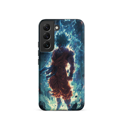 Super Saiyan Blue Goku, Dragon Ball Super Anime Fan Art Tough case for Samsung® - Chromavolt