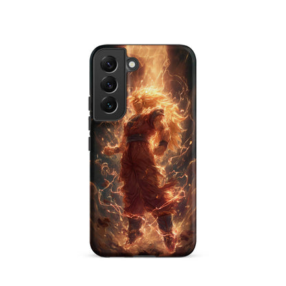 Super Saiyan 3 Goku, Dragon Ball Z Anime Fan Art Tough case for Samsung® - Chromavolt