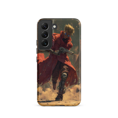 Vash the Stampede, Trigun Anime Fan Art Tough case for Samsung® - Chromavolt