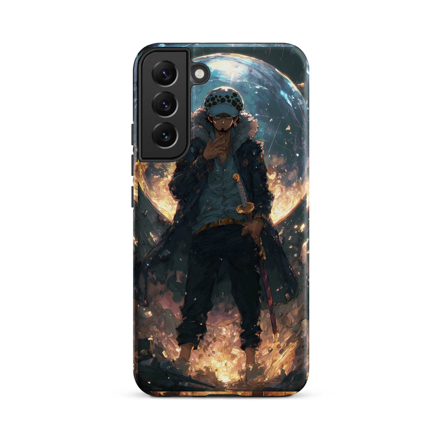 Trafalgar D. Water Law, One Piece Anime Tough case for Samsung® - Chromavolt