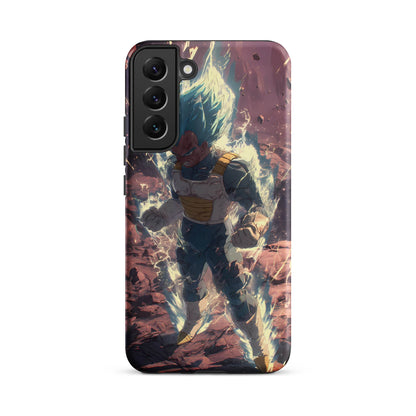 Super Saiyan Blue Vegeta, Dragon Ball Super Anime Fan Art Tough case for Samsung® - Chromavolt