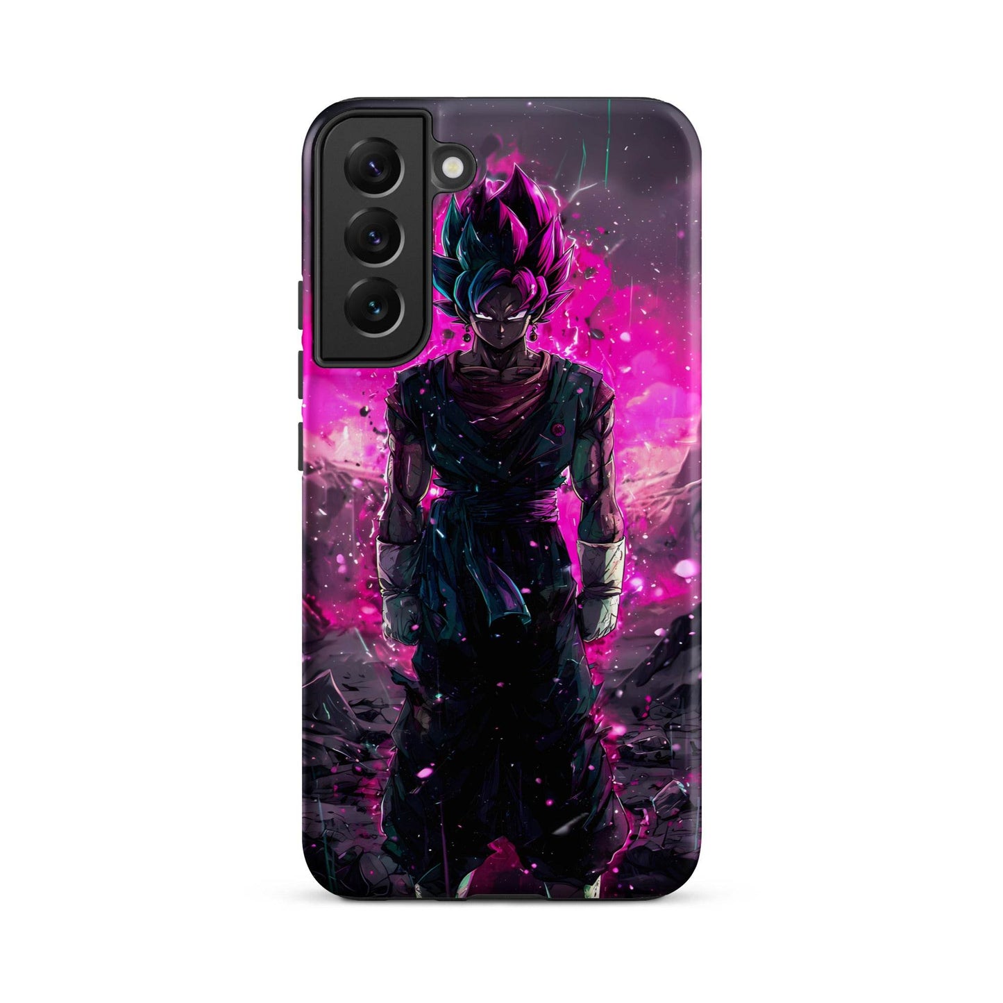 Super Saiyan Blue and Pink Rose Vegito, Dragon Ball Super Anime Fan Art Tough case for Samsung® - Chromavolt